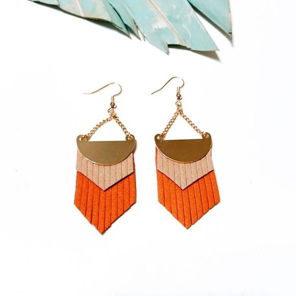 Boho statement earrings #236 - Picture 2 of 2